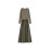 Autumn And Winter New College Style Retro Solid Side Pocket Long Sleeve Up And Down Stitch Dress