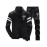 Spring And Autumn New Men’s Casual Sweater Korean Stand Collar Slim Fit Sports Suit Printed Running Baseball Uniform