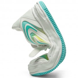 Men Mesh Breathable Soft Sole Comfy Sports Platform One Size Smaller Casual Court Shoes