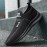 Men Breathable Fly Weave Soft Bottom Cushioned Comfy Running Casual Sports Sneakers