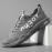 Men Breathable Non Slip Comfy Soft Bottom Lace Up Trendy Sports Casual Court Shoes