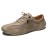 Men Mesh Breathable Non Slip Comfy Lace Up Elastic Band Casual Shoes