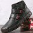 Men Non-slip Wear Resistant Hook Loop Warm High-top Casual Hand Stitching Ankle Boots