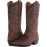 Men Classic Pointed Toe Comfy Wearable Mid-calf Cowboy Boots