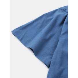 Mens License Space License Short Sleeve Casual T-Shirts