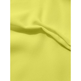 Mens V-neck Loose Short-sleeved Mid-length Dress Robe