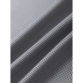 Men Solid Color Breathable Quick Dry Round Neck Long Sleeve T-Shirt