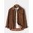 Mens Corduroy Pocket Vintage Outwear Shirt