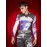 Men Sheer Mesh See Through Heat Map Body Print Stretch T-Shirt